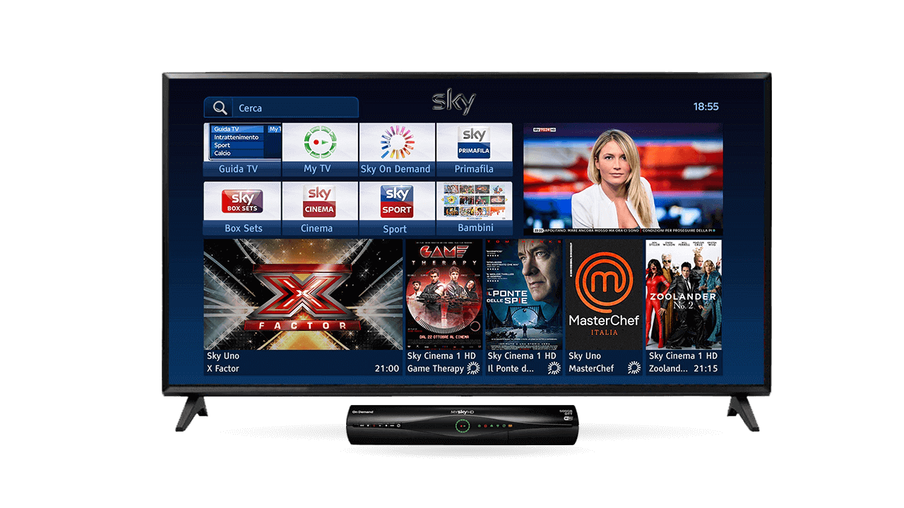 Come Vedere Digitale Terrestre Su Sky Q