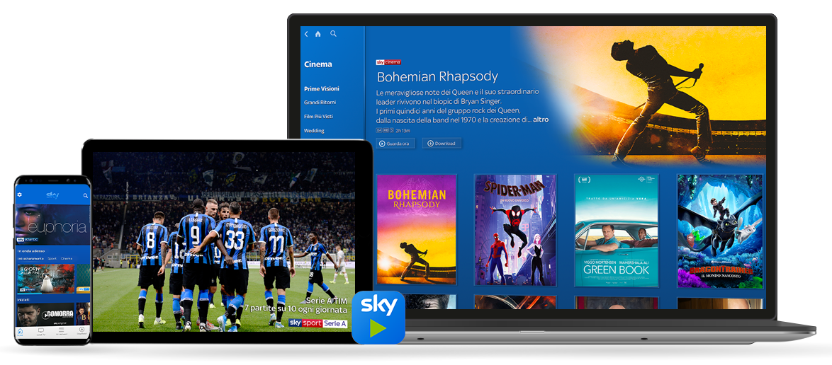 scaricare sky go all estero