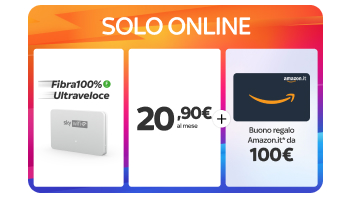 include Fibra 100% ultraveloce al prezzo di 20,90€ al mese
