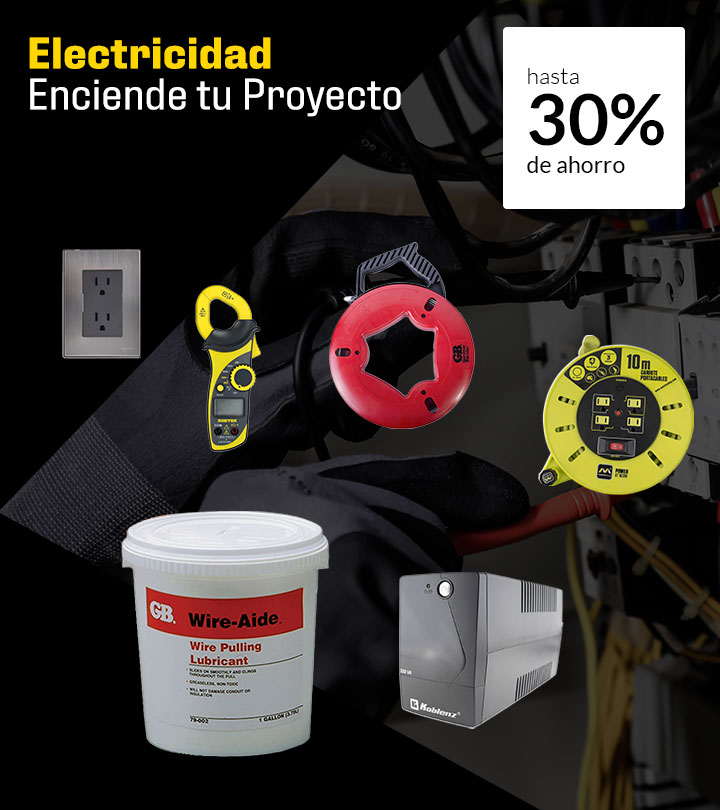 Electricidad Enciende tu Proyecto Hasta 30% de Ahorro