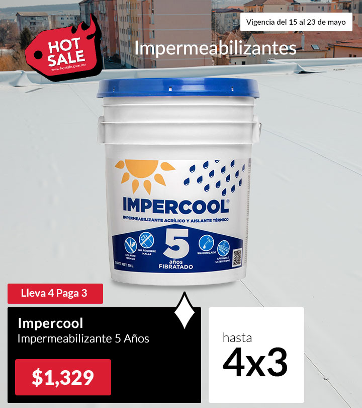 Impermeabilizantes IMPERMEABILIZANTES	Hasta 4x3