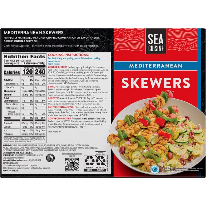 Mediterranean Shrimp Skewers