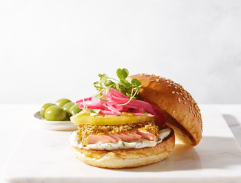 Bright & Bold Mediterranean Wild Salmon Sandwich