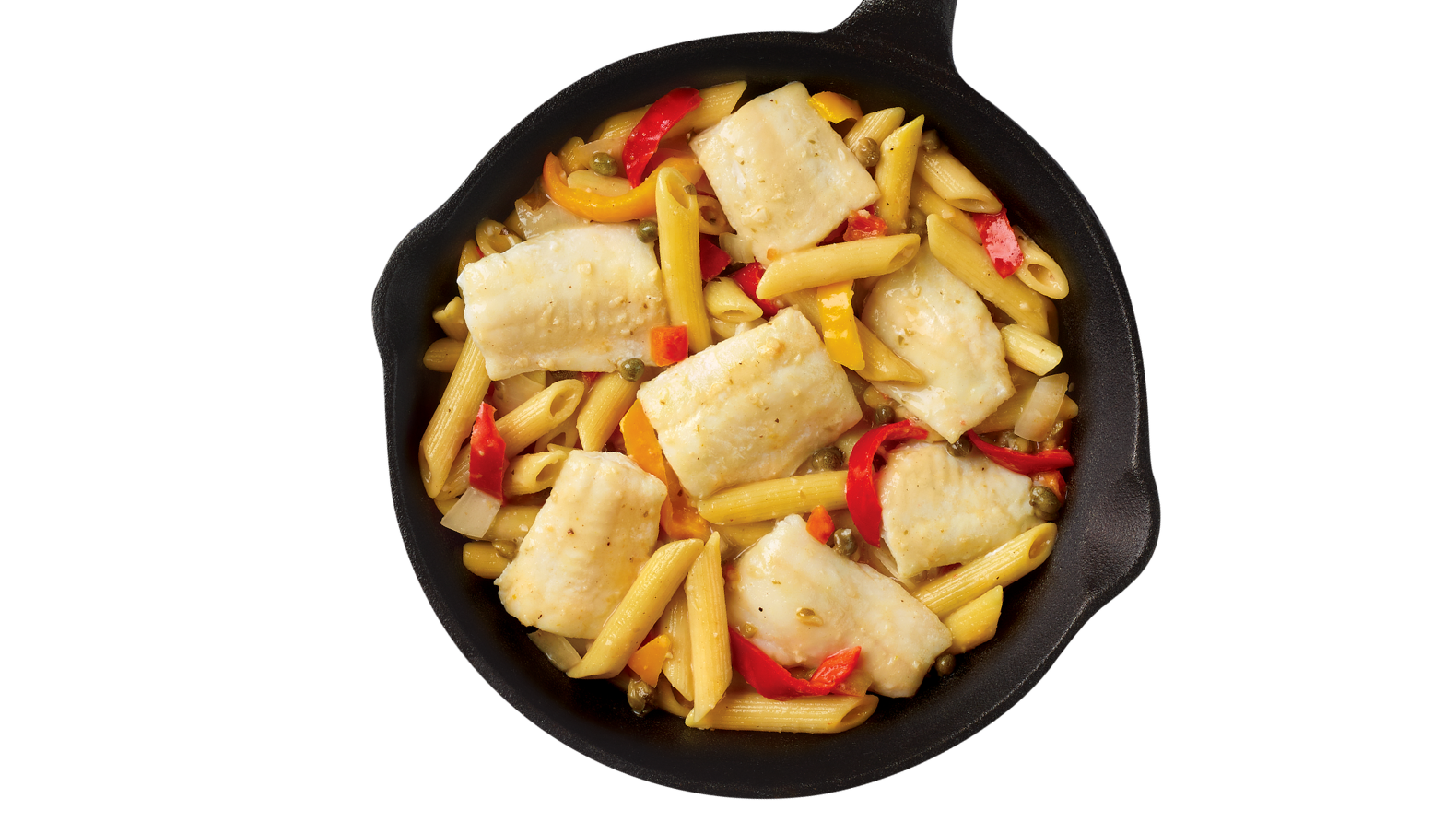 Mediterranean-Style
Sole Pasta