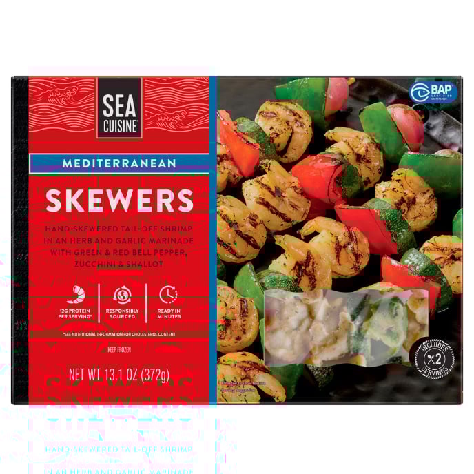 Mediterranean Shrimp Skewers