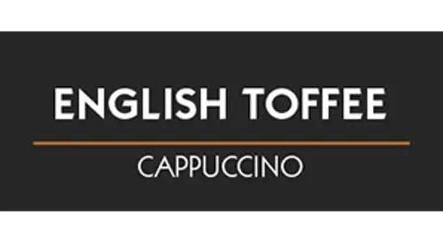 English toffee cappuccino