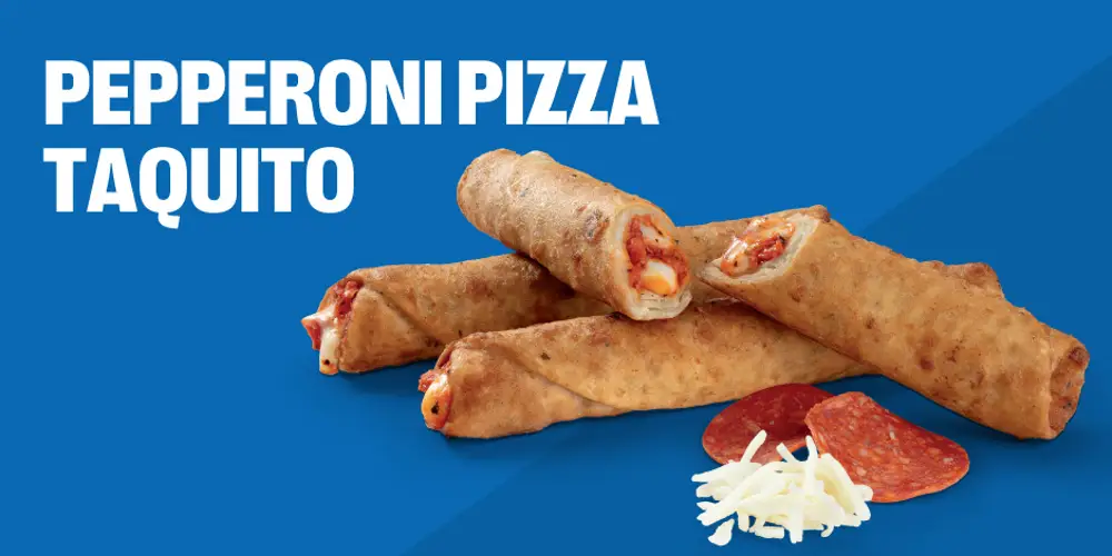 Try our Pepperoni Pizza Taquito