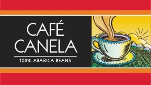 Cafe canela's coffee with 100% arabica beans