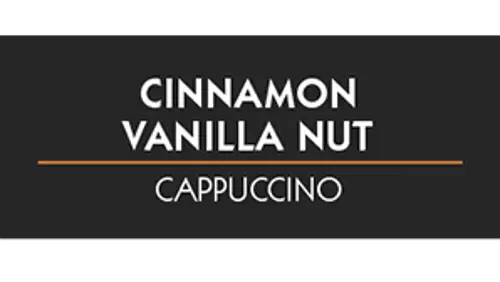 Cinnamon vanilla nut cappuccino