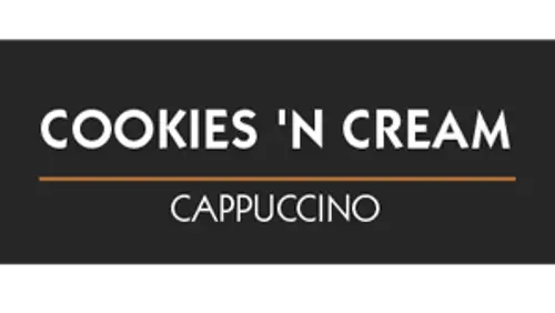 Cookies 'n cream cacppuccino