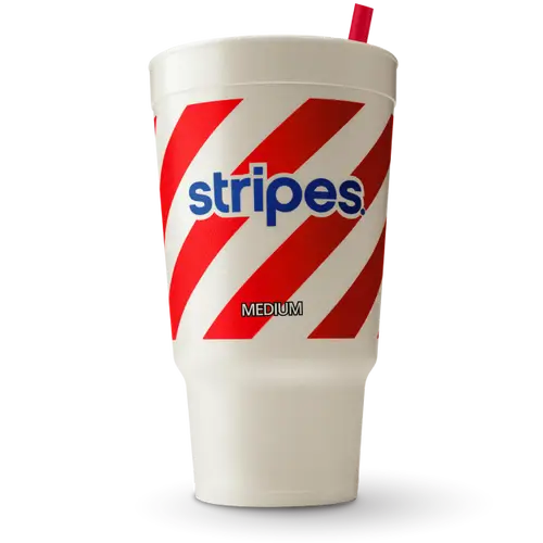 Stripes Medium Drink Cup