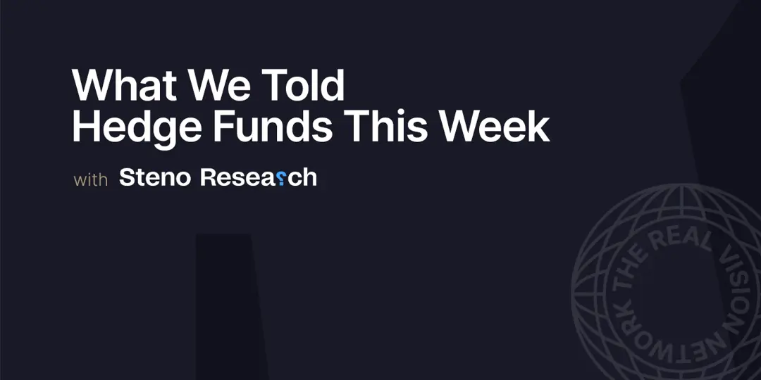 What We Told Hedge Funds: October 2, 2026