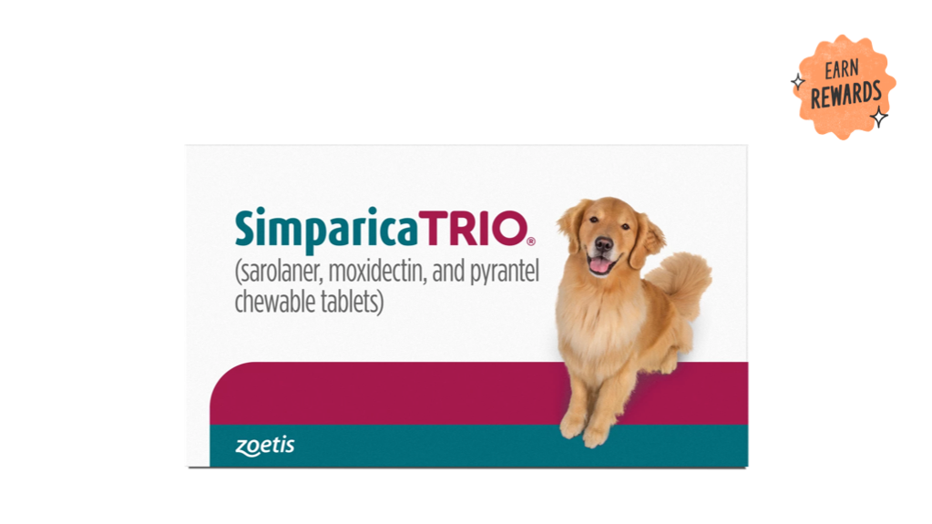 A Monthly Chewable That Provides Triple Parasite Protection
