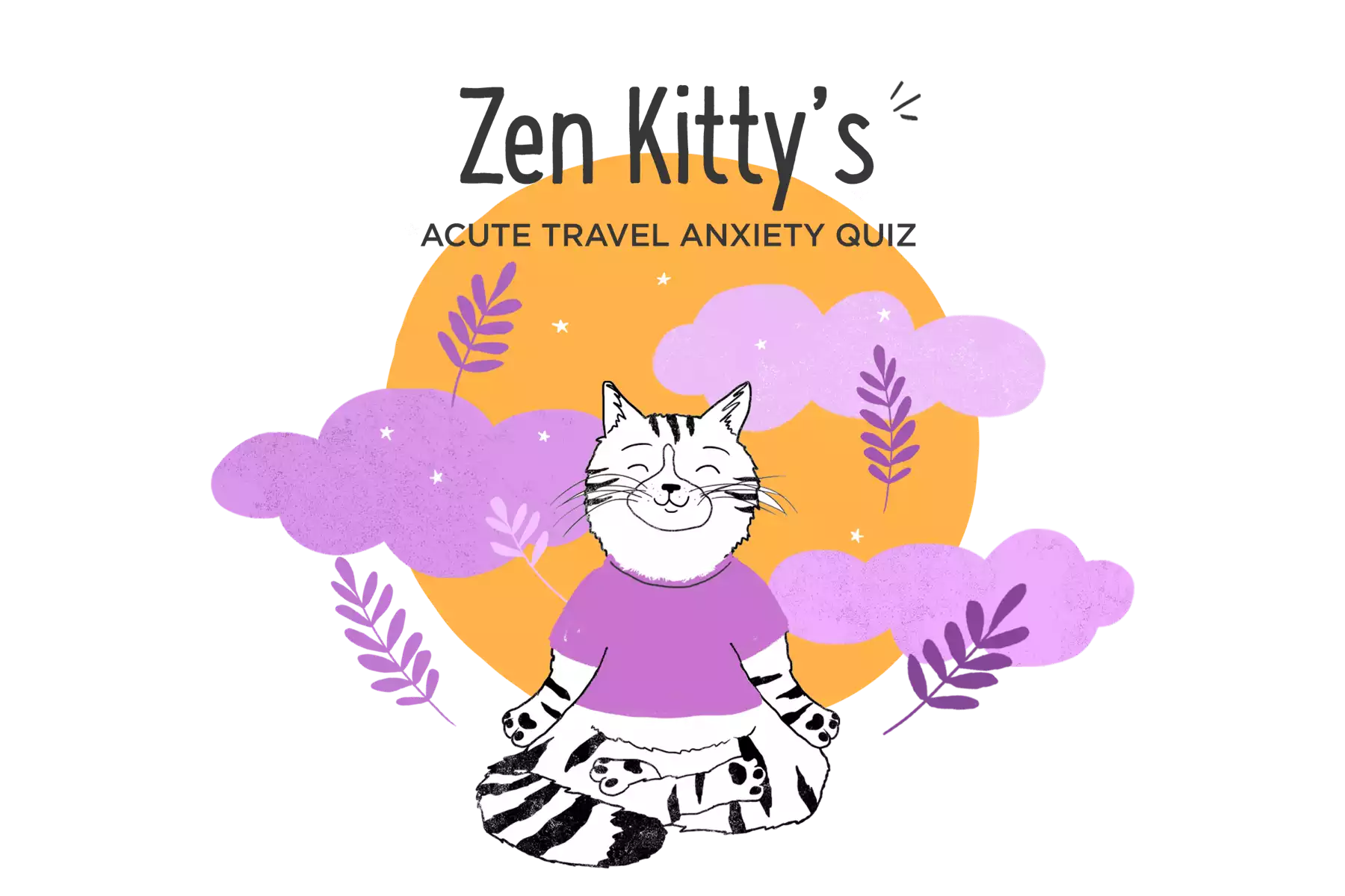 Zen Kitty's Acute Travel Anxiety Quiz