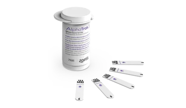 50 AlphaTrak 3 Test Strips
