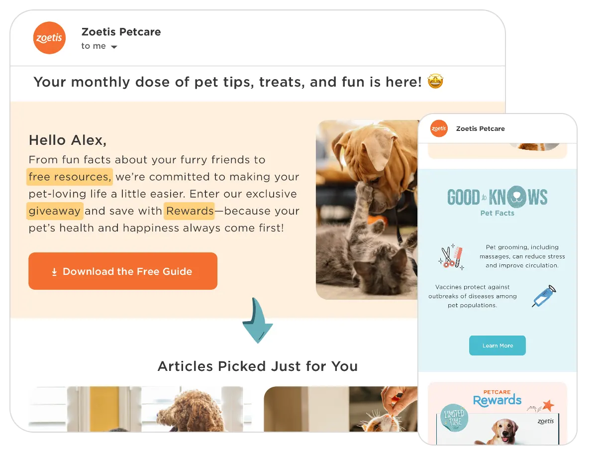 Pet Care Tip Newsletter