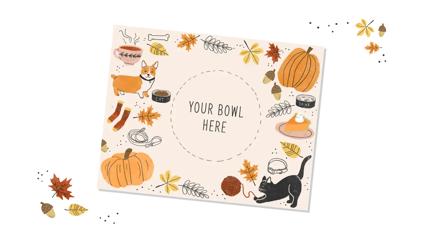 Illustration of items harmful to pets