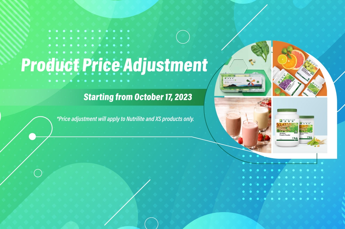 Amway Hong Kong to Implement Product Price Adjustment Starting from October 17, 2023