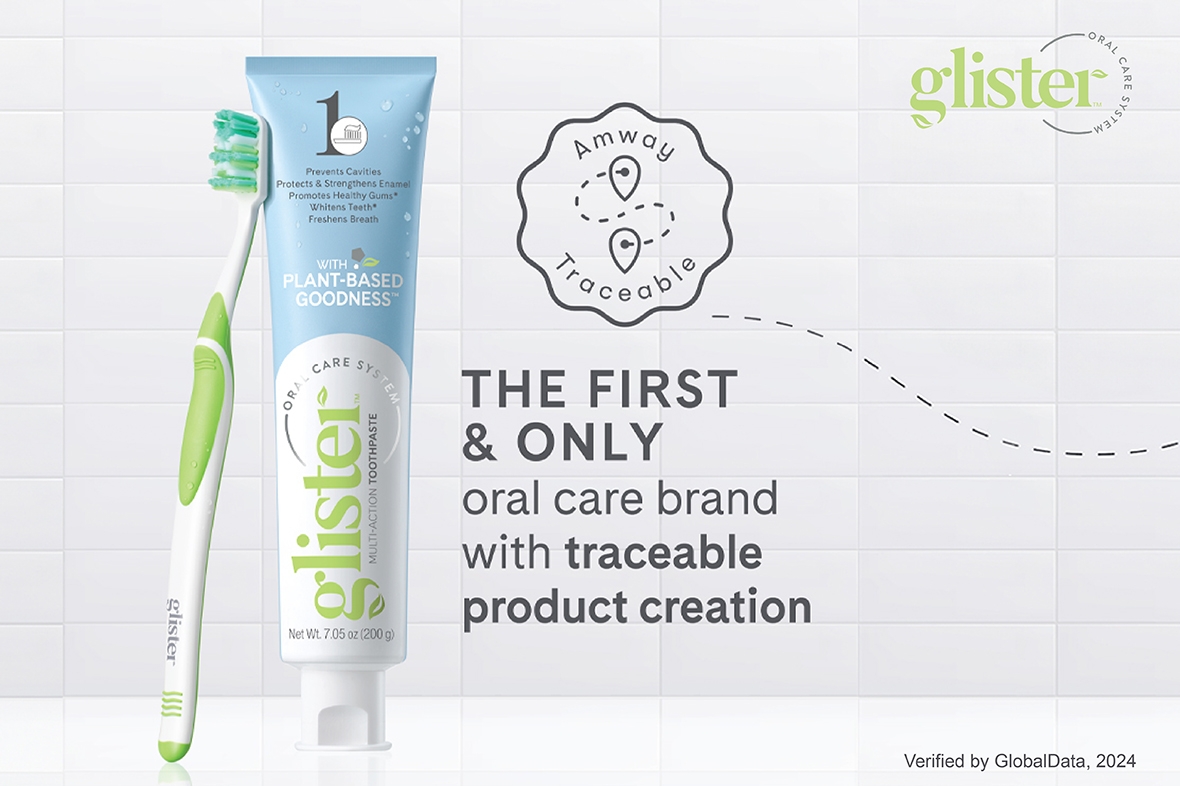 【Glister™】The First and Only Oral Care Brand with Traceable Product Creation^