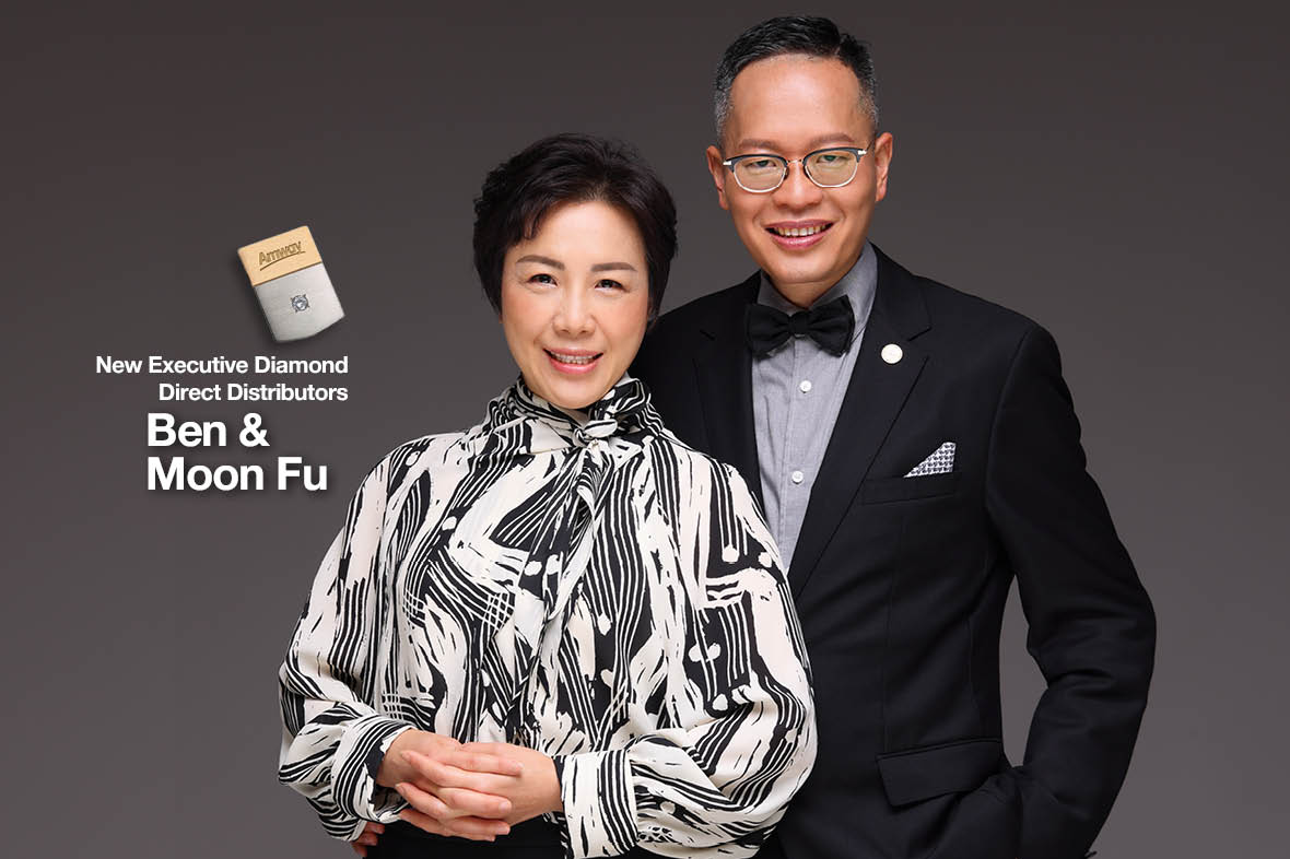 Leading with Heart, Growing with Passion — New Executive Diamond Direct Distributors Ben & Moon Fu