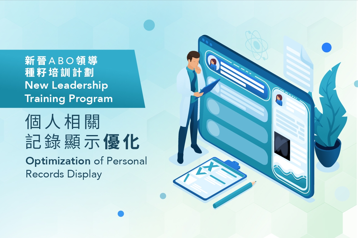 New Leadership Training Program – Optimization of Personal Records Display