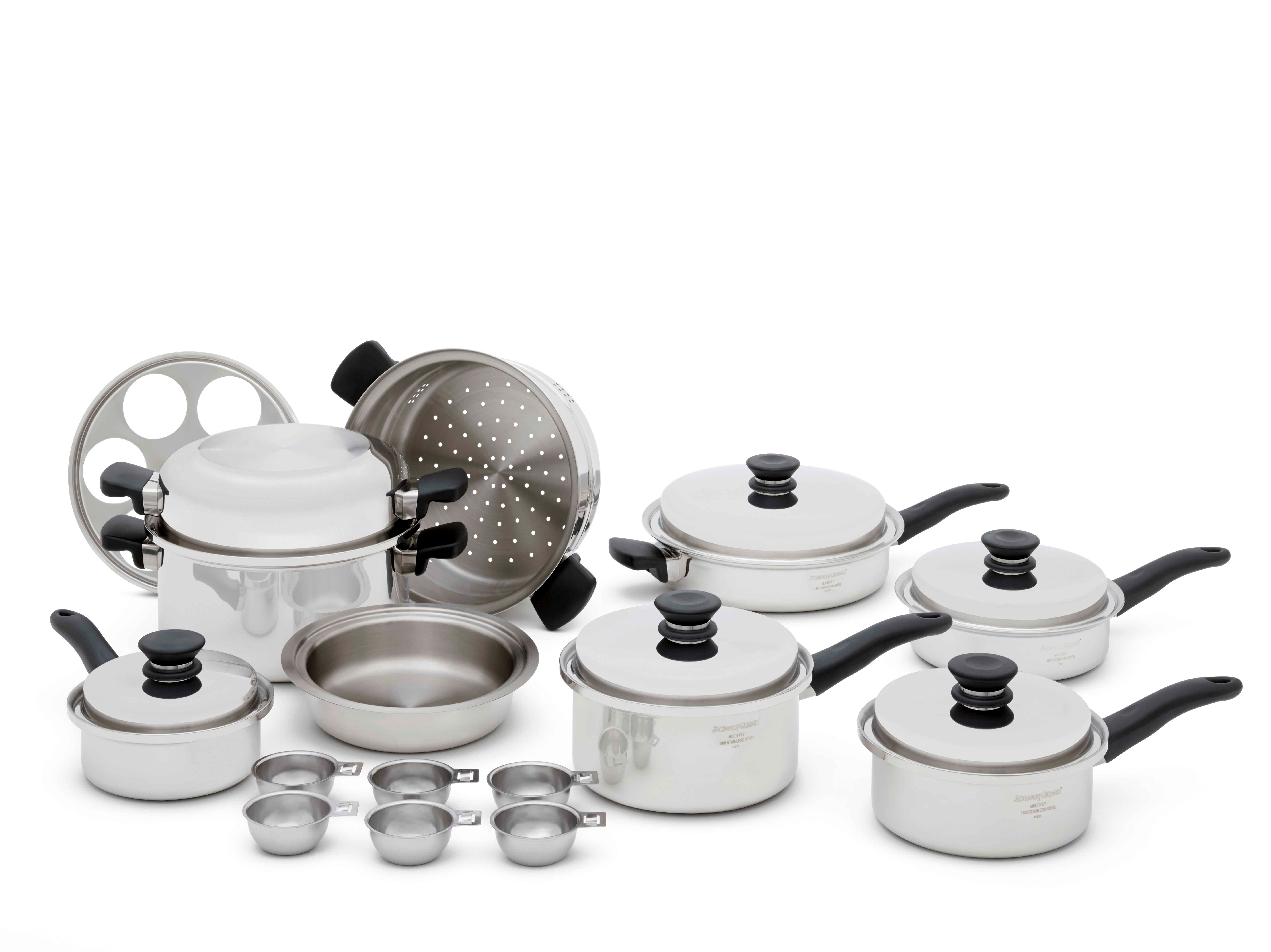 Enjoy Cooking in an Easier Way with Amway Queen™ Cookware Set