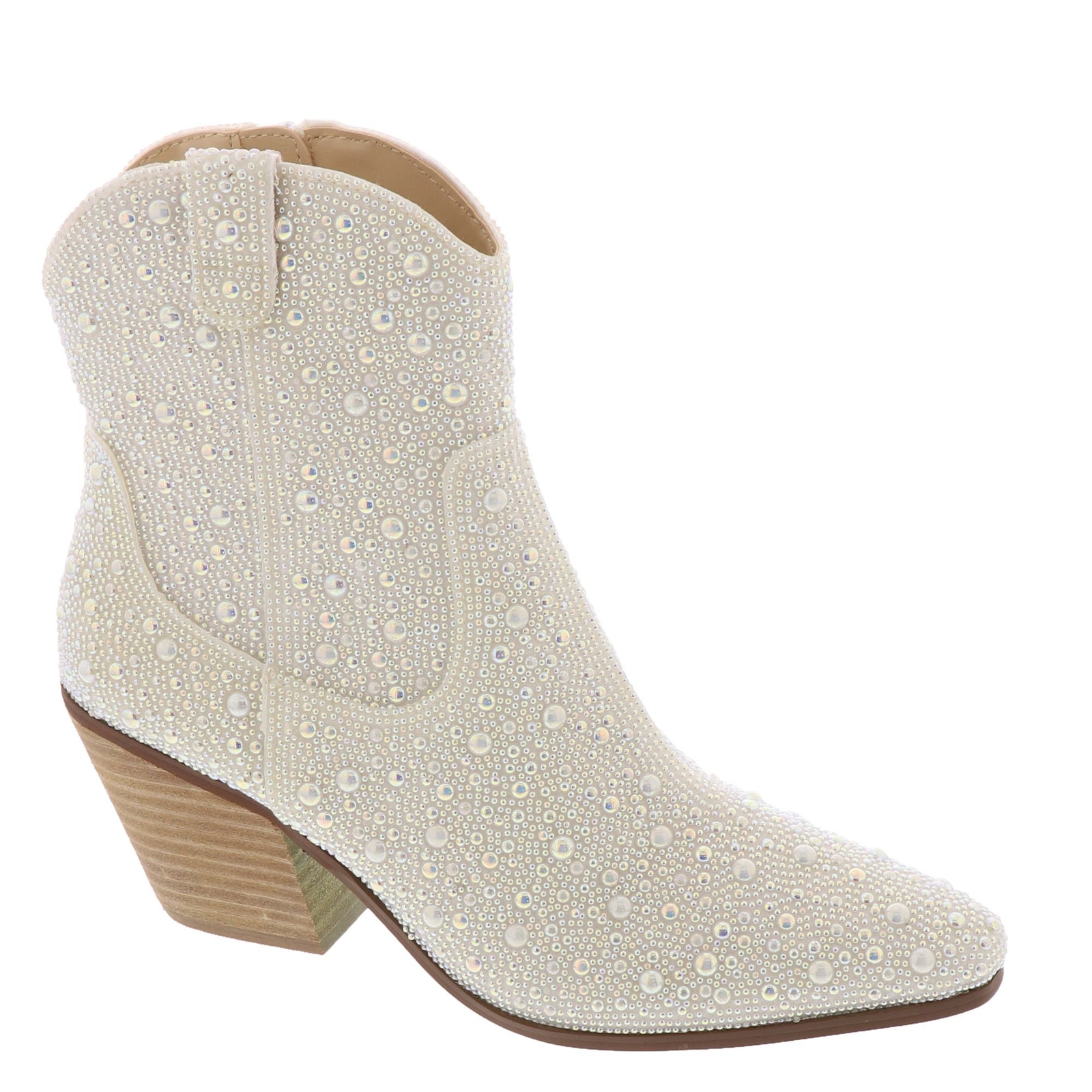 Betsey Johnson Diva Boot Women's White Boot 6 M