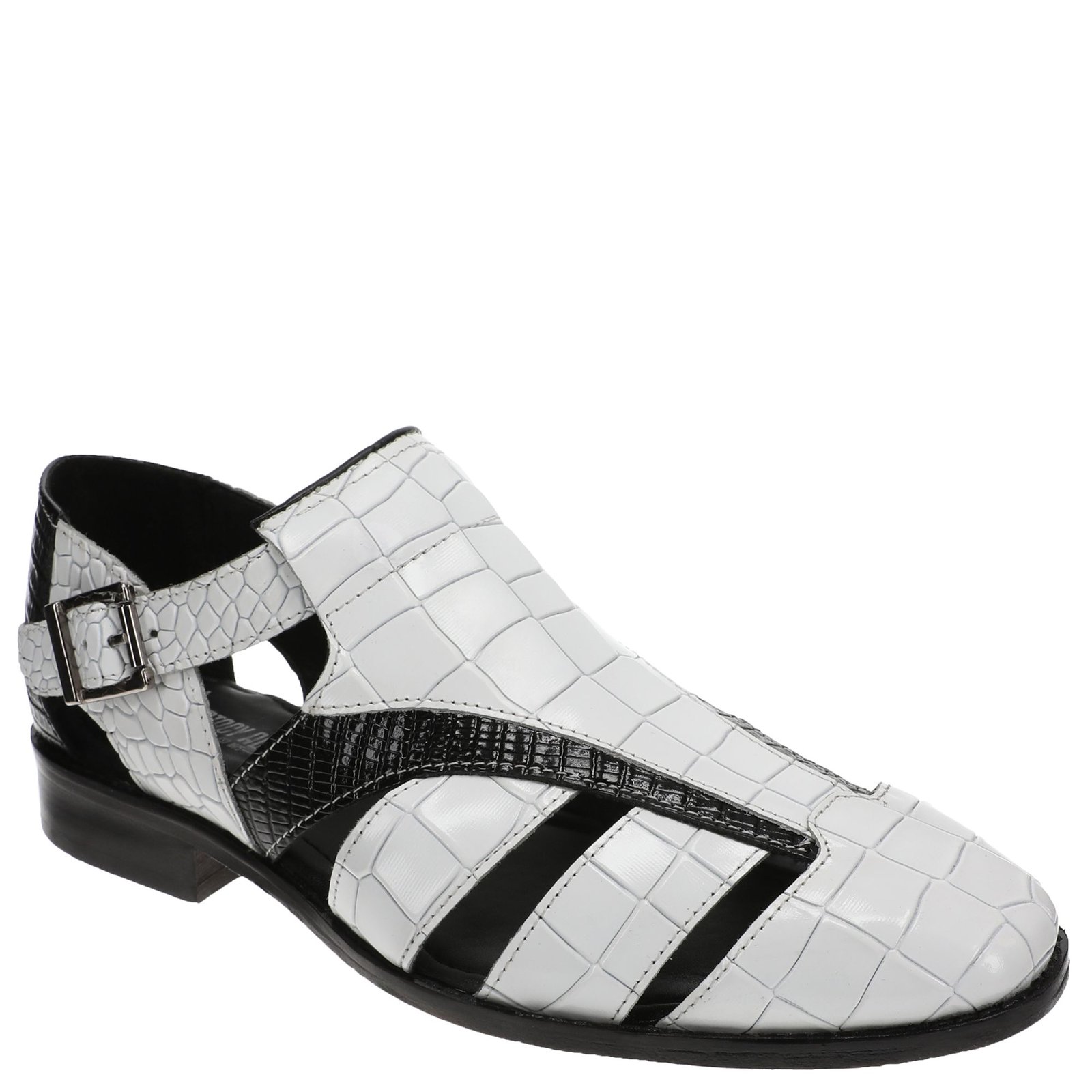 Stacy Adams Calandro Men's Black Sandal 9 M