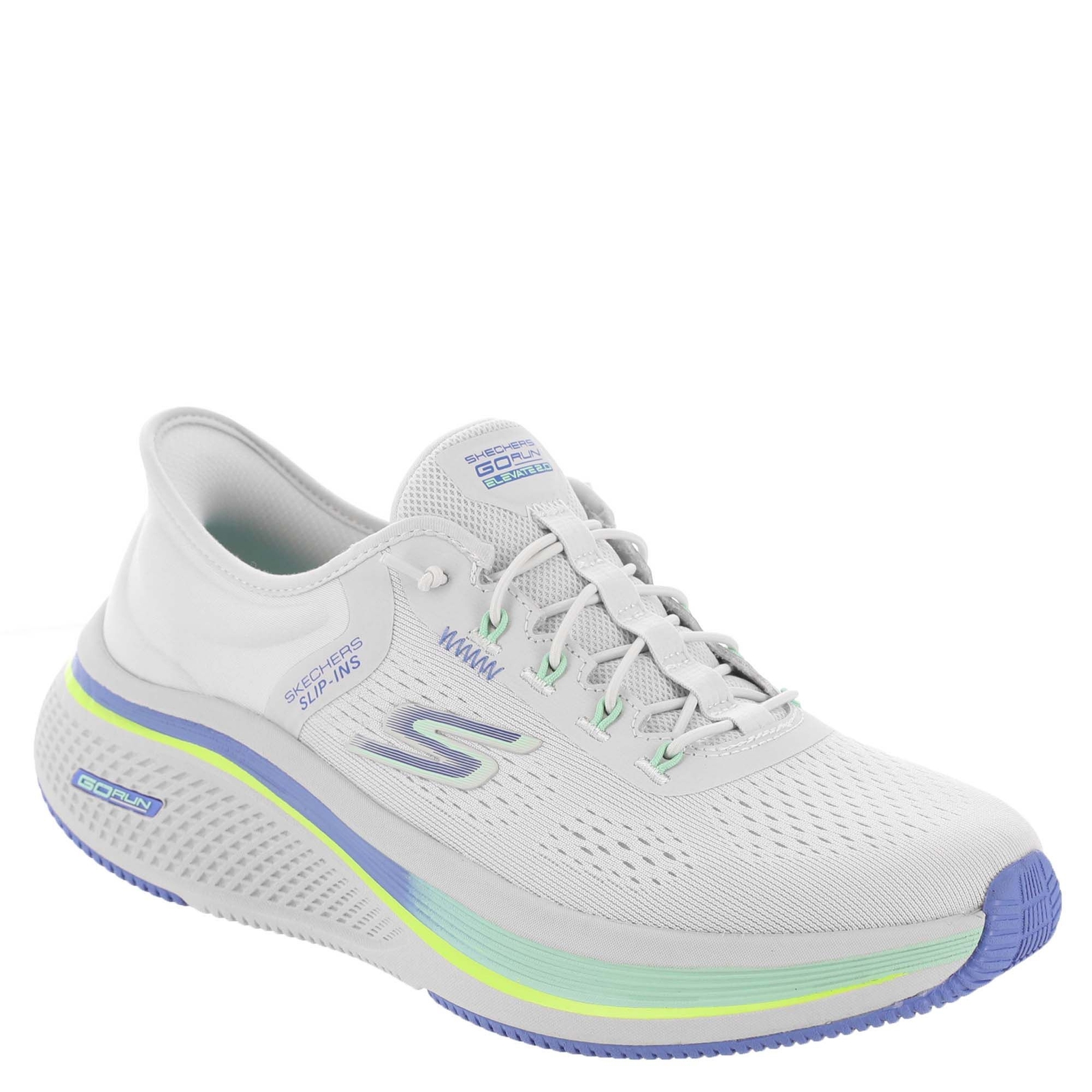 Skechers Performance Slip-Ins: Go Run Elevate 2.0 Banyan Women's Grey Sneaker 6 M