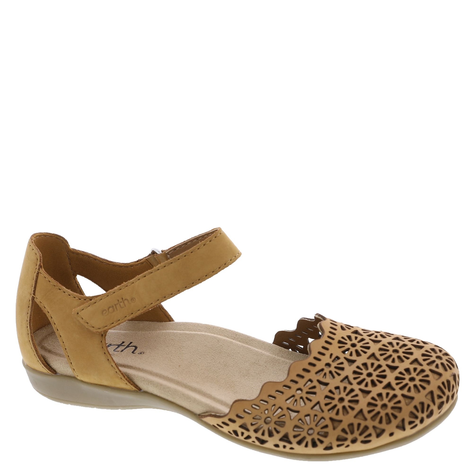Earth Bronnie Women's Brown Slip On 10 W