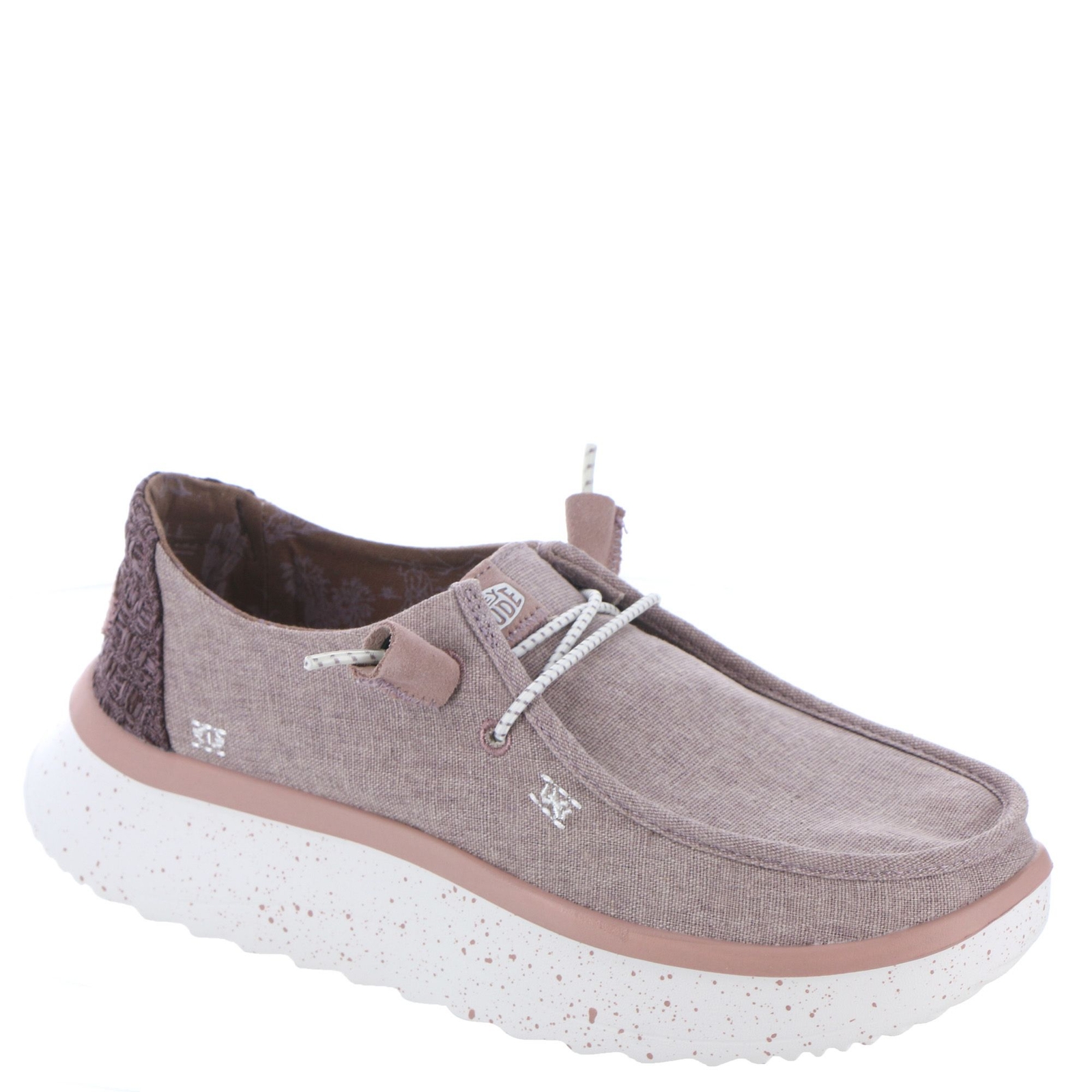 Hey Dude Wendy Peak Chambray Women's Pink Slip On 11 M