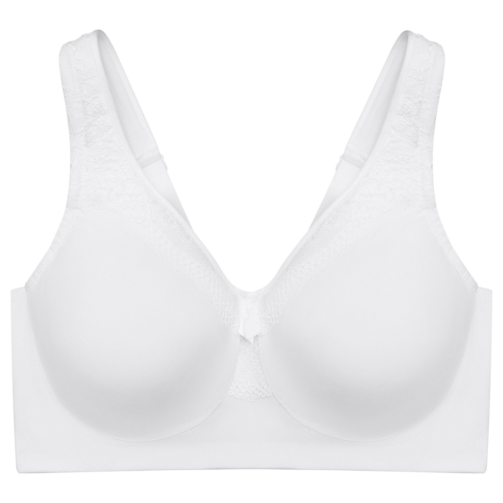 Glamorise Magiclift Seamless Bra White Bras 50-D