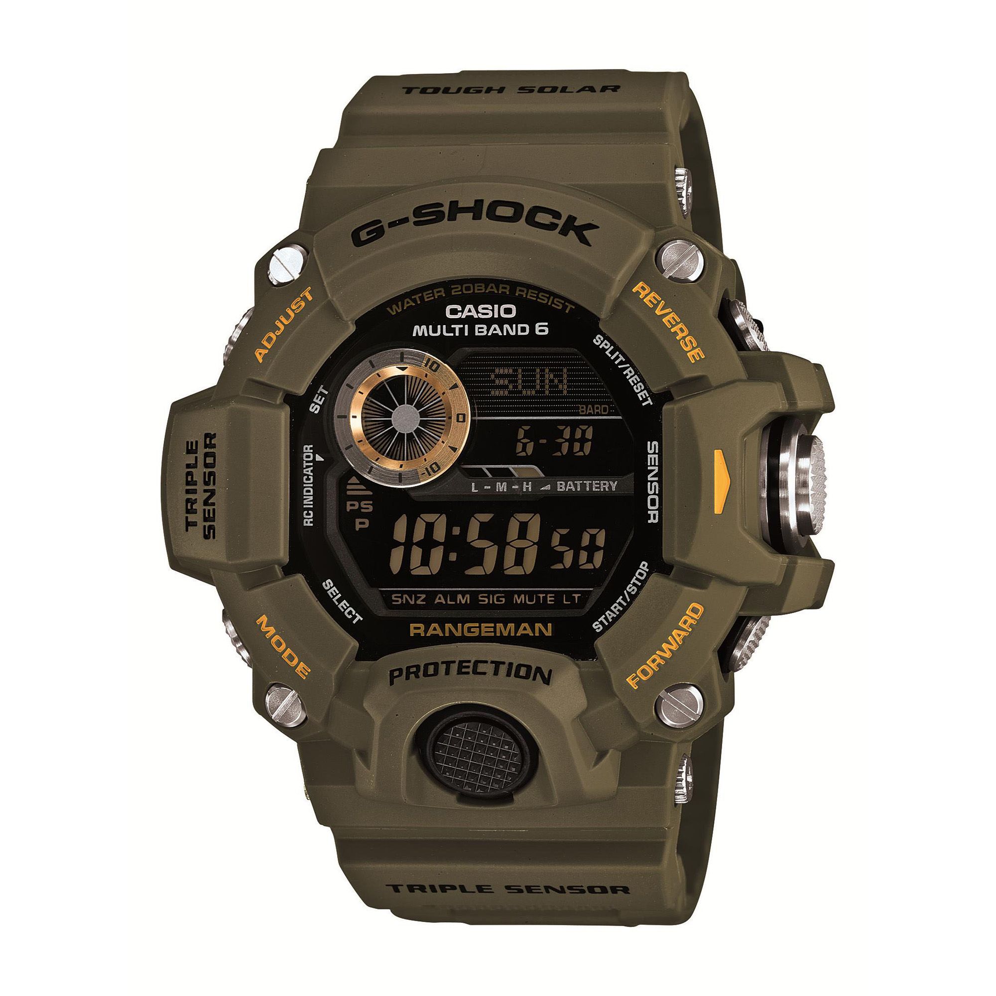 時計 G-SHOCK RANGEMAN TRIPLE SENSOR Rangeman Triple Sensor G-Shock Watch