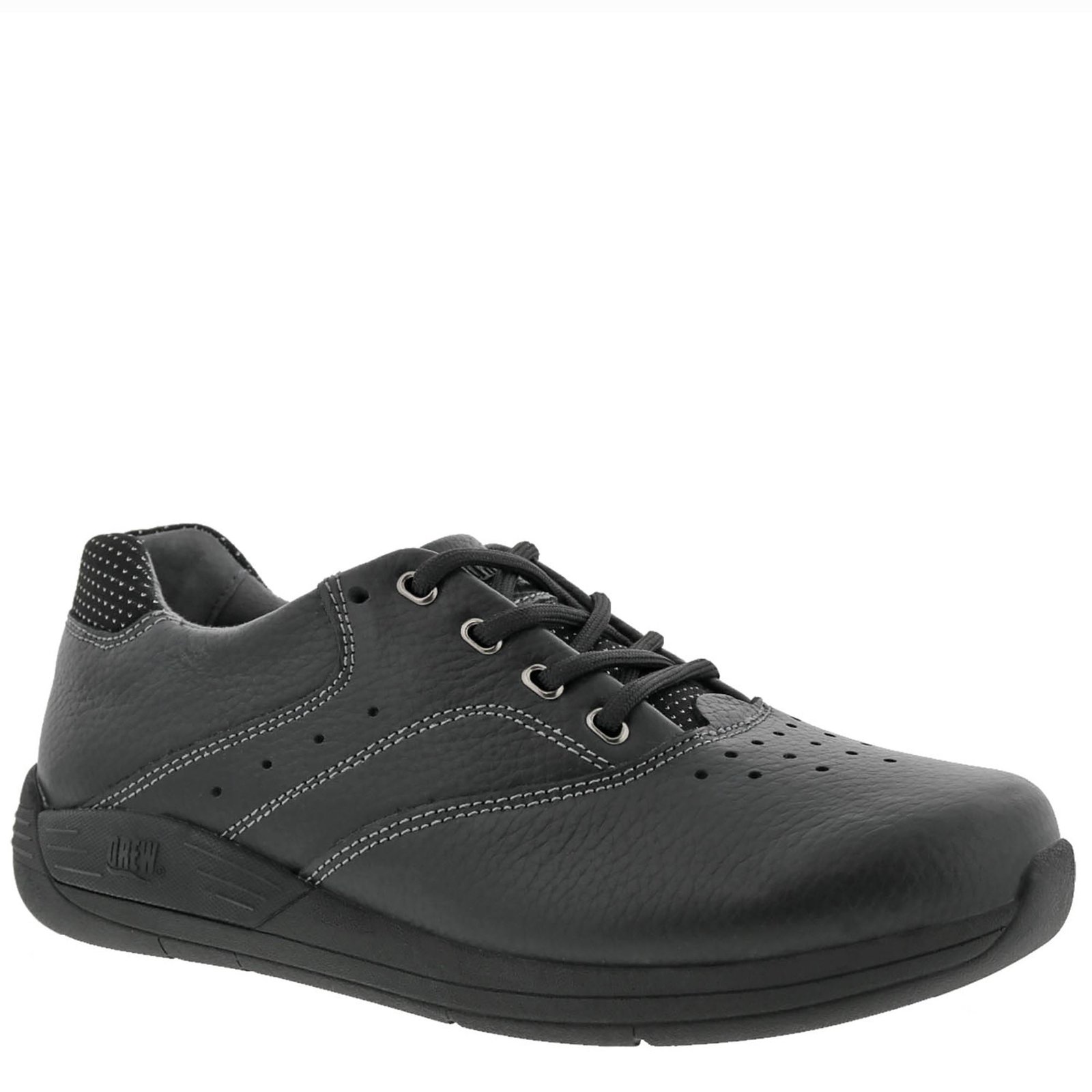 DREW Women's TOUR, Color: Black Leather, Size: 9 (10857-12-M-090)