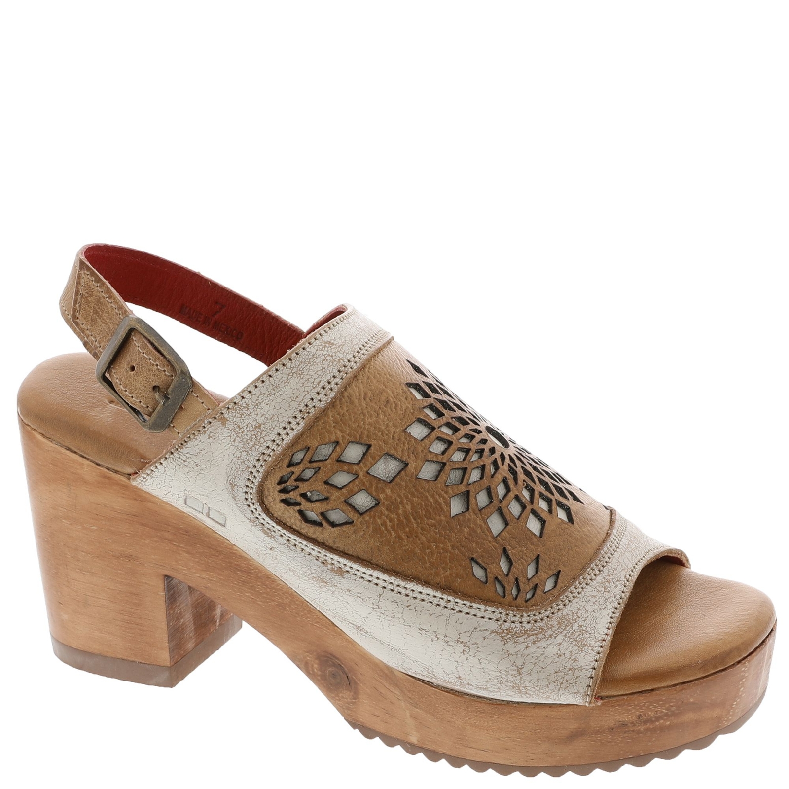 Bed: Stu Jinkie Women's White Sandal 7.5 M
