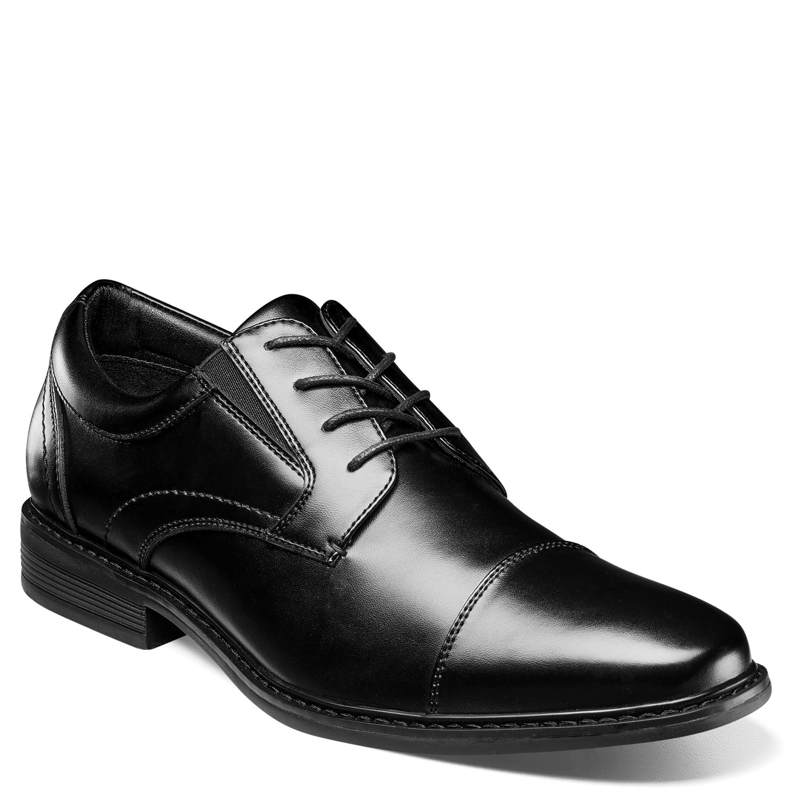 Nunn Bush Jarvis Cap Toe Oxford Men's Black Oxford 9 W