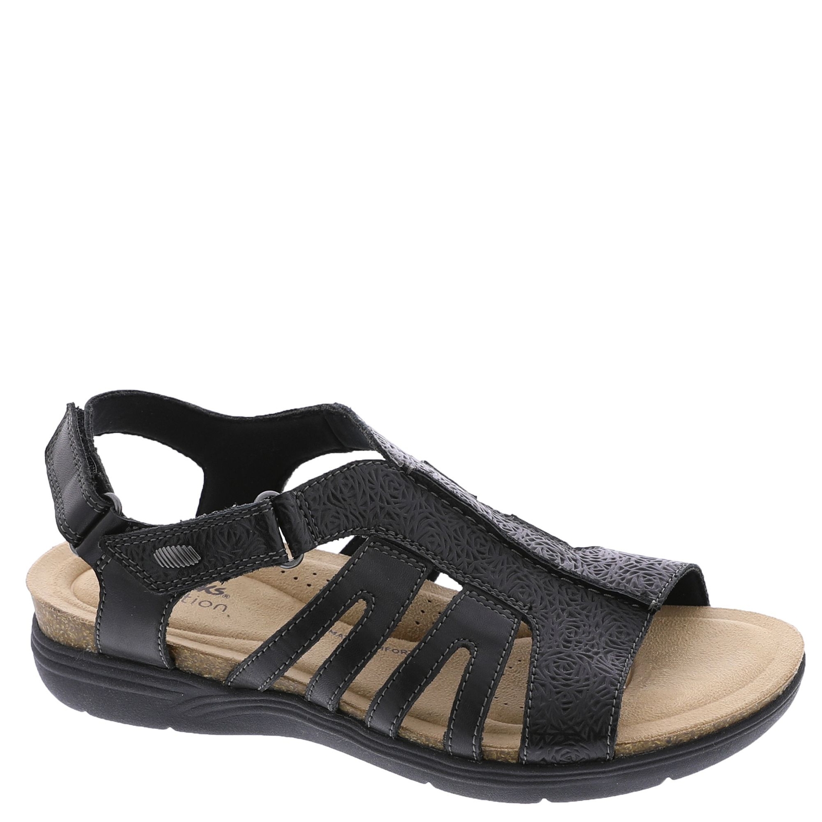Clarks April Belle Women's Black Sandal 5.5 M