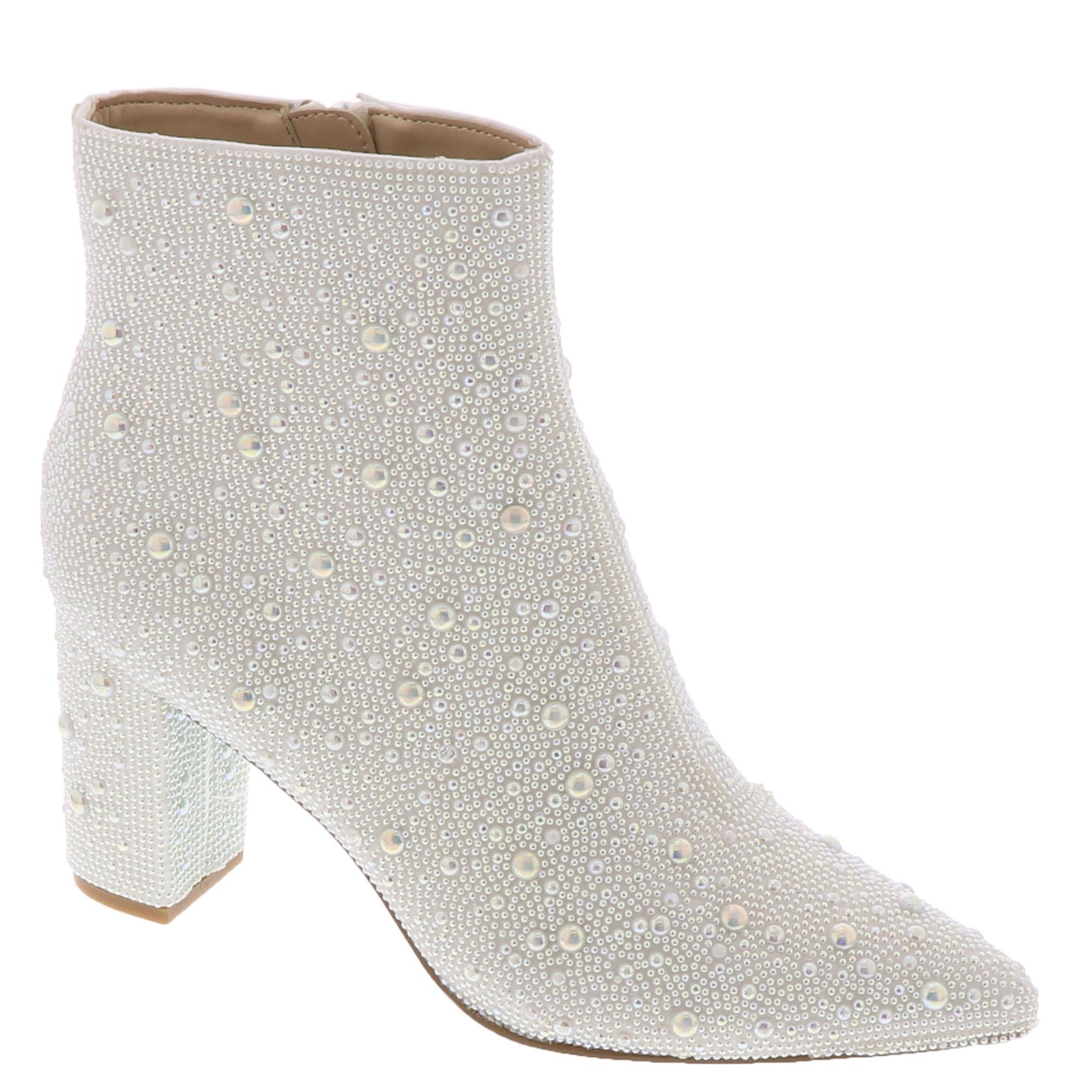 Betsey Johnson Cady Women's White Boot 7 M