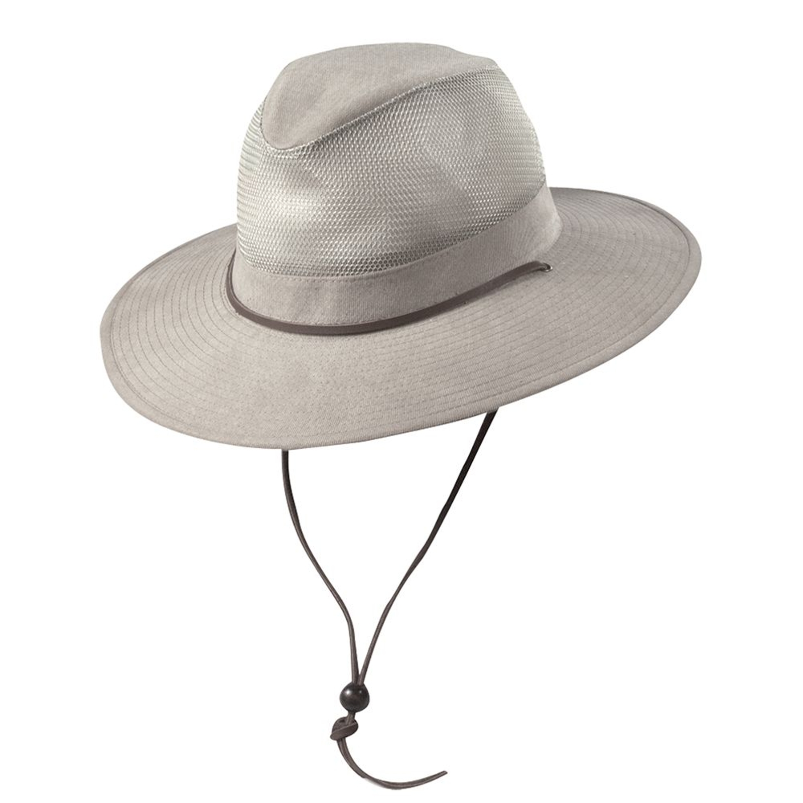 DPC Outdoor Design Men's Mesh Crown Safari Hat Tan Hats XXL