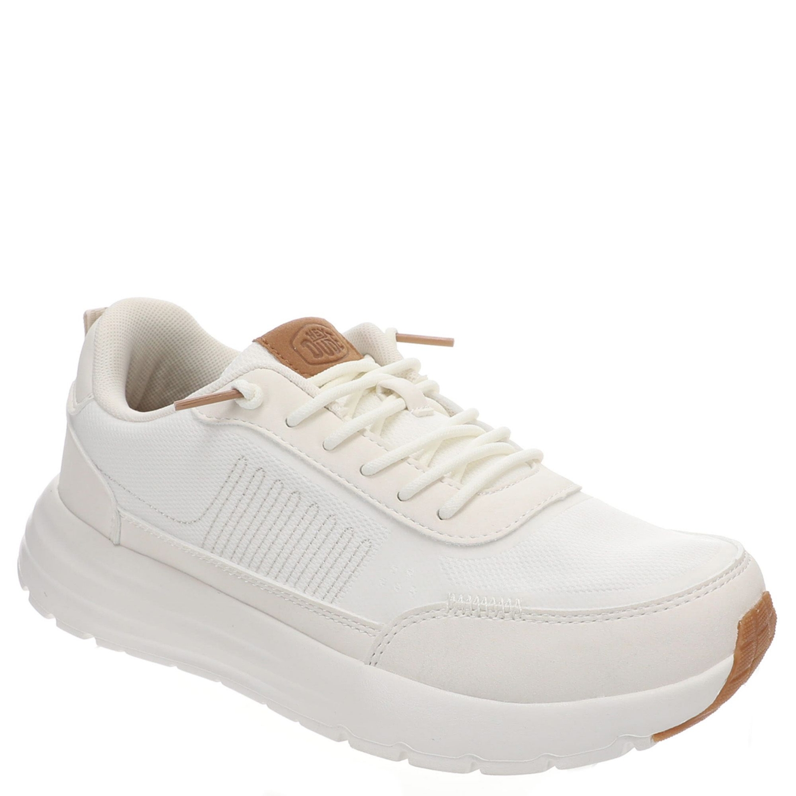 Hey Dude Sirocco Alta Neutrals Women's White Slip On 11 M