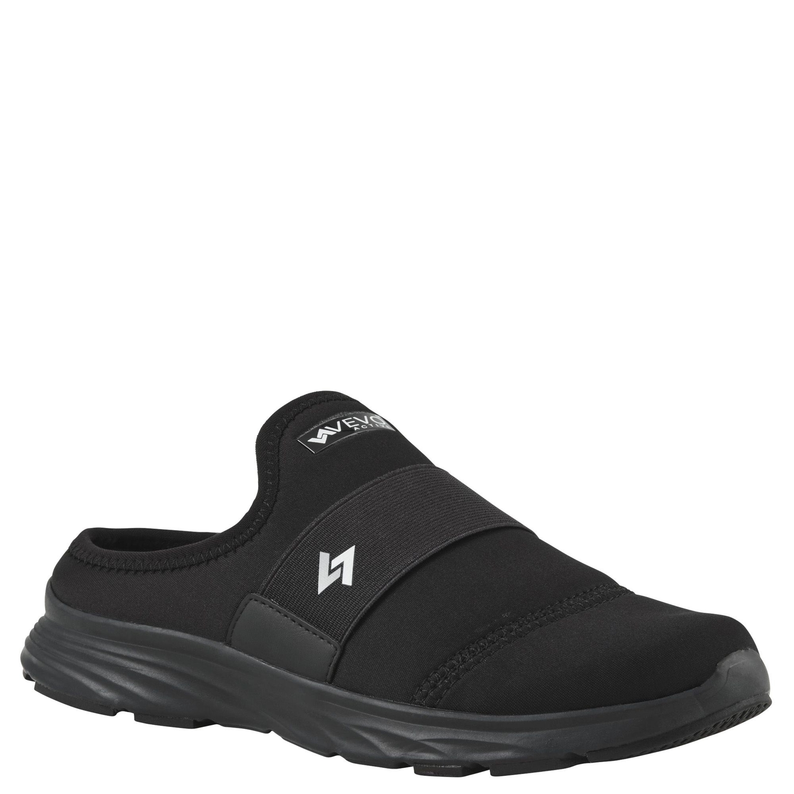 VEVO ACTIVE Aly Mule Athletic Sneaker Women's Black Sneaker 6.5 M