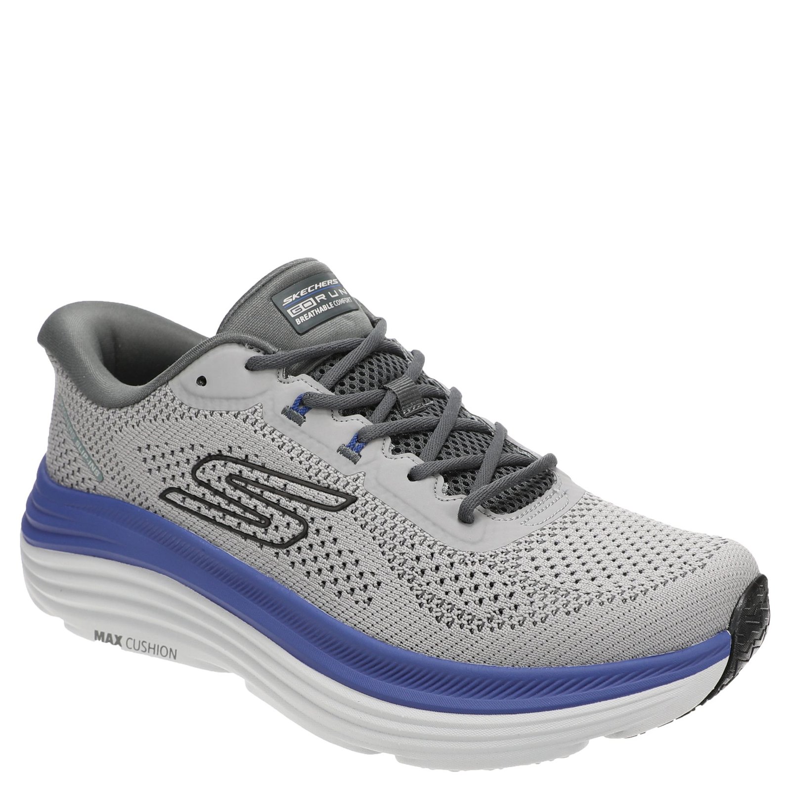 Skechers Performance Max Cushioning Endeavour-Mandalay Men's Grey Running 9 M