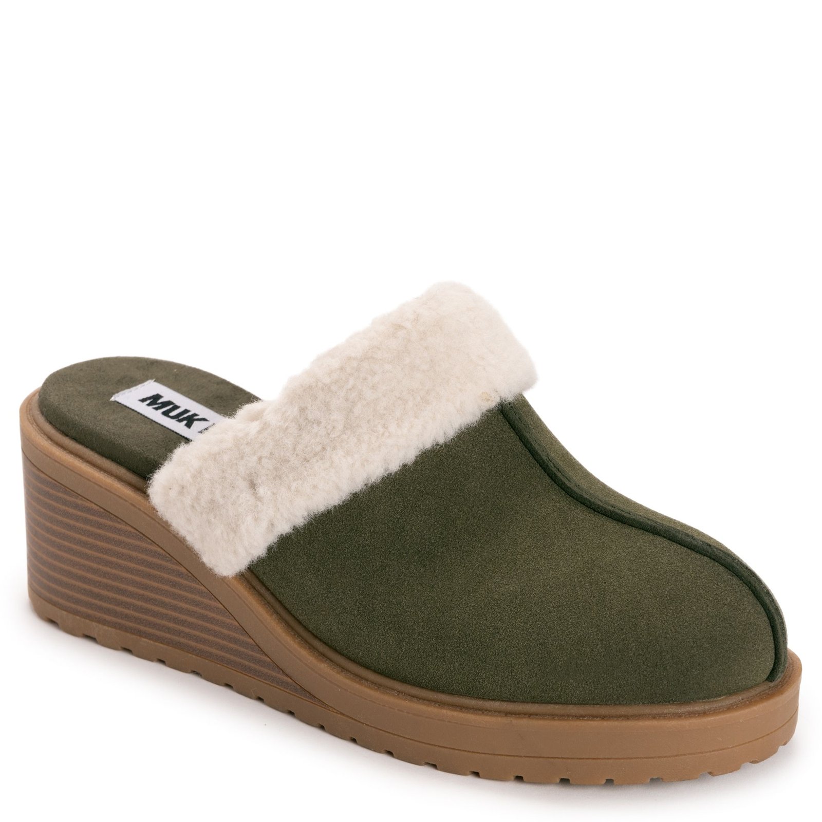MUK LUKS Sophia Mule Women's Green Slip On 11