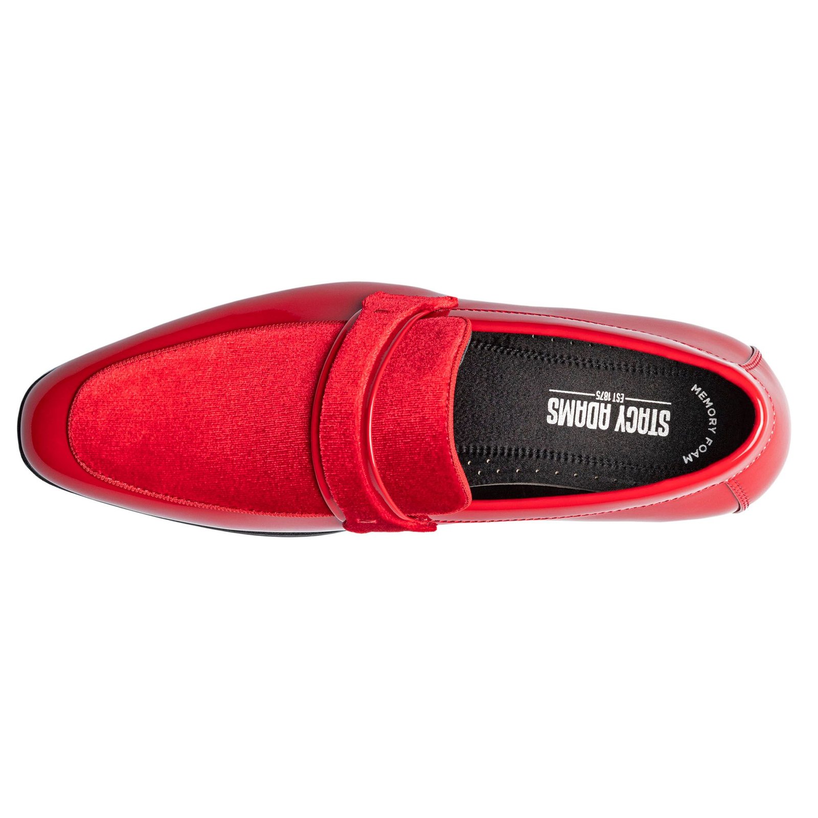 Stacy Adams Shoes Spratley Moc Toe Saddle Slip On Red Size 8.5 — photo 2