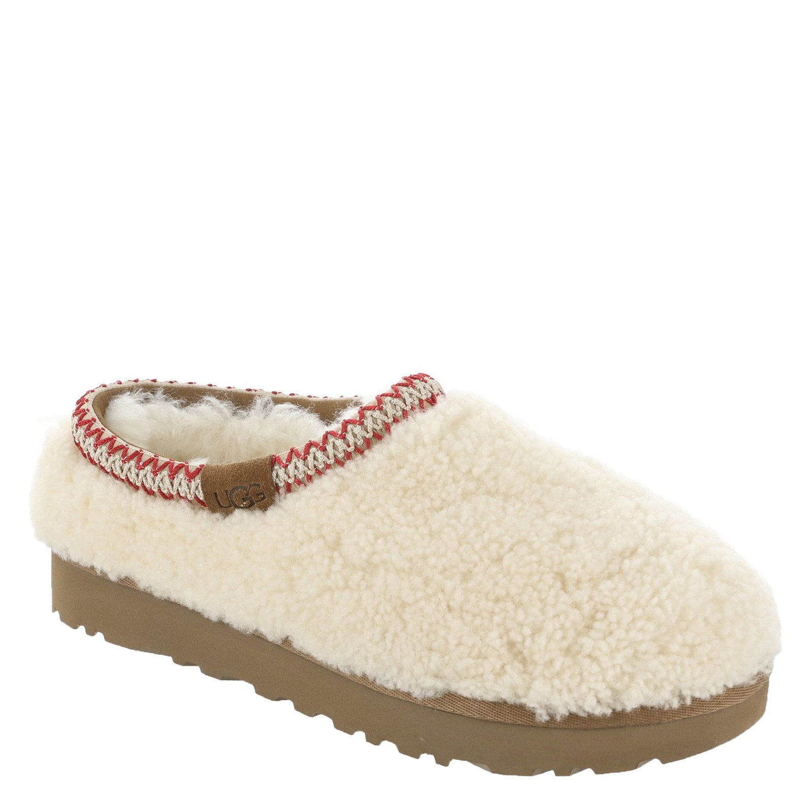 UGG Tasman Maxi Curly Women's Tan Slipper 8