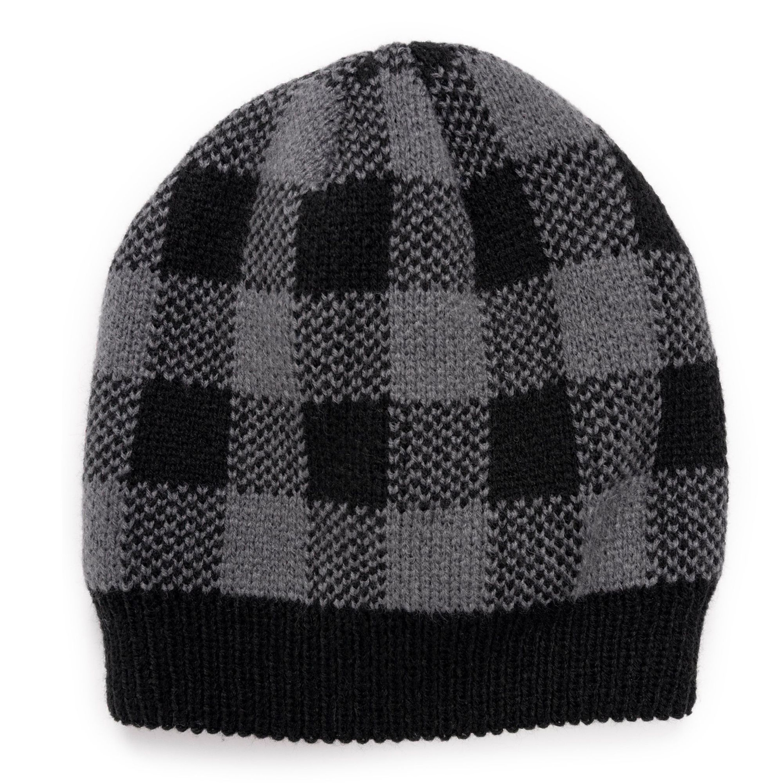MUK LUKS Men's Heat Retainer Beanie Pewter Hats One Size