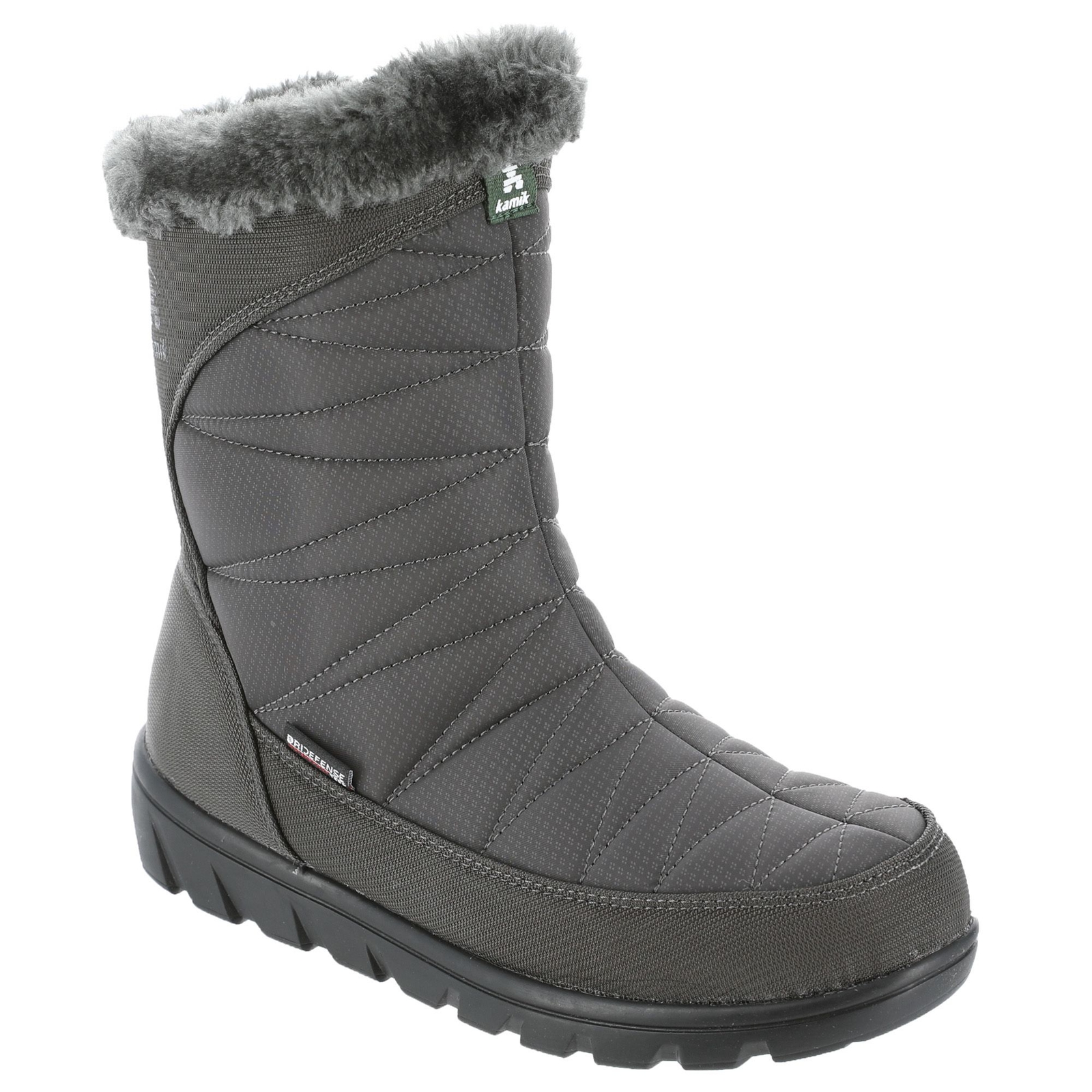 Kamik Hannah Zip Women's Grey Boot 6 M