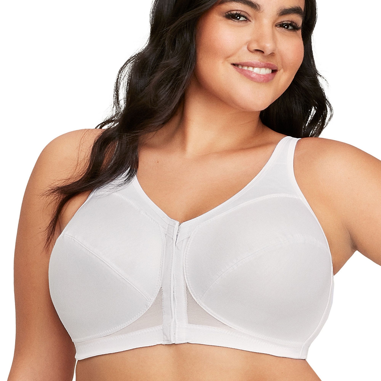 Glamorise Magiclift Posture Support Bra White Bras 40-F