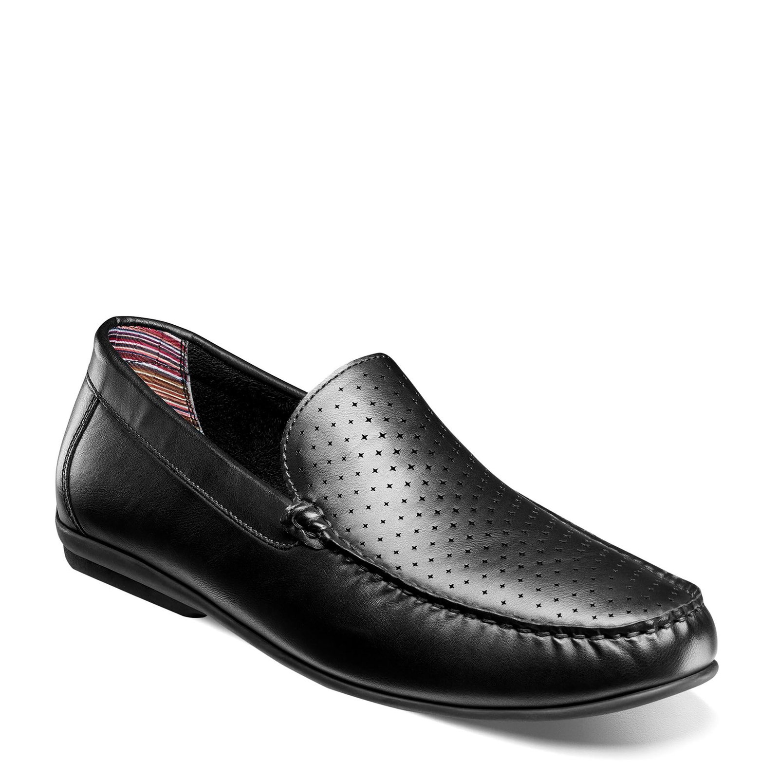 Stacy Adams Conroy Men's Black Slip On 7 M