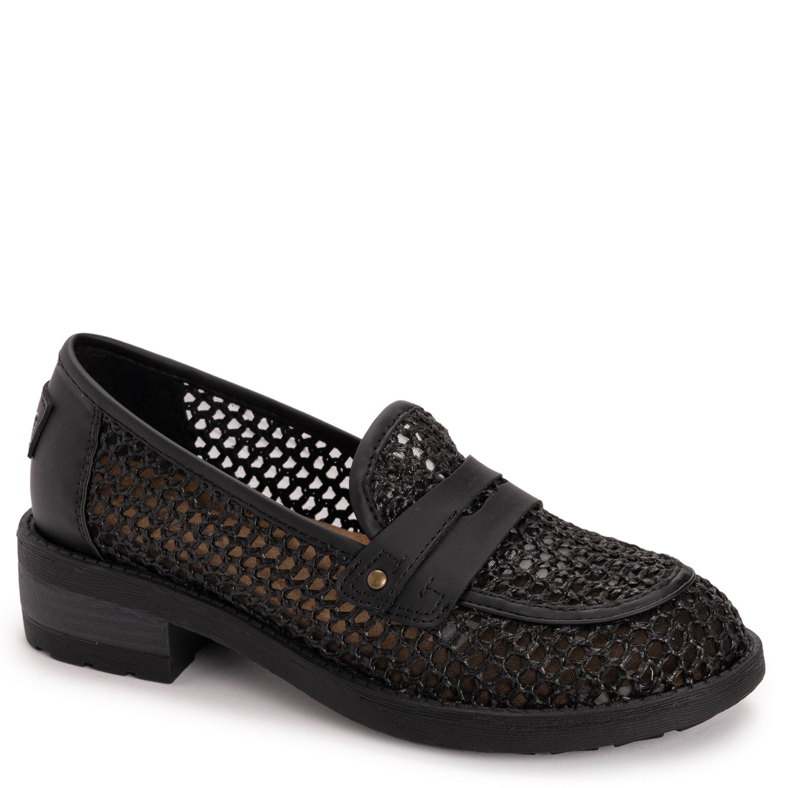MUK LUKS Vania Loafer Women's Black Slip On 6